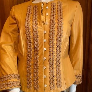 Dana Buchman Buttery Leather Jacket